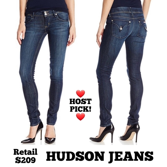 Hudson Collin $209 Skinny blue Jeans, sz 30, REDUCED PRICE! - Picture 16 of 16